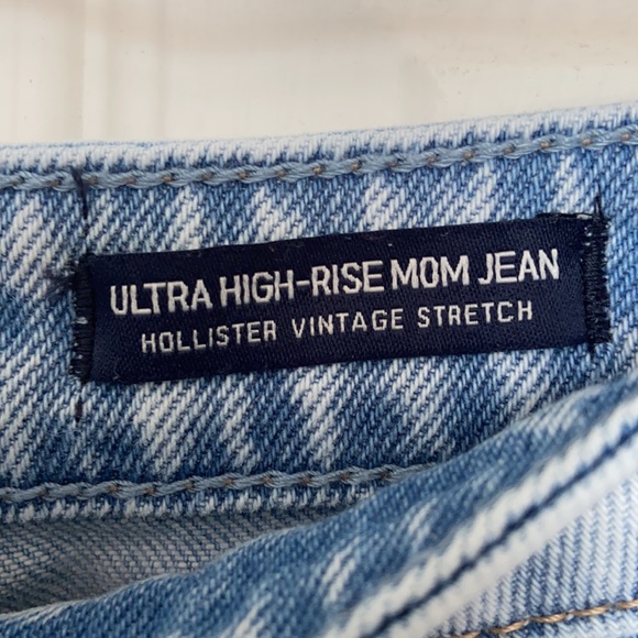 SOLD 🔴 Hollister ultra high rise mom Jean vintage - Picture 5 of 12